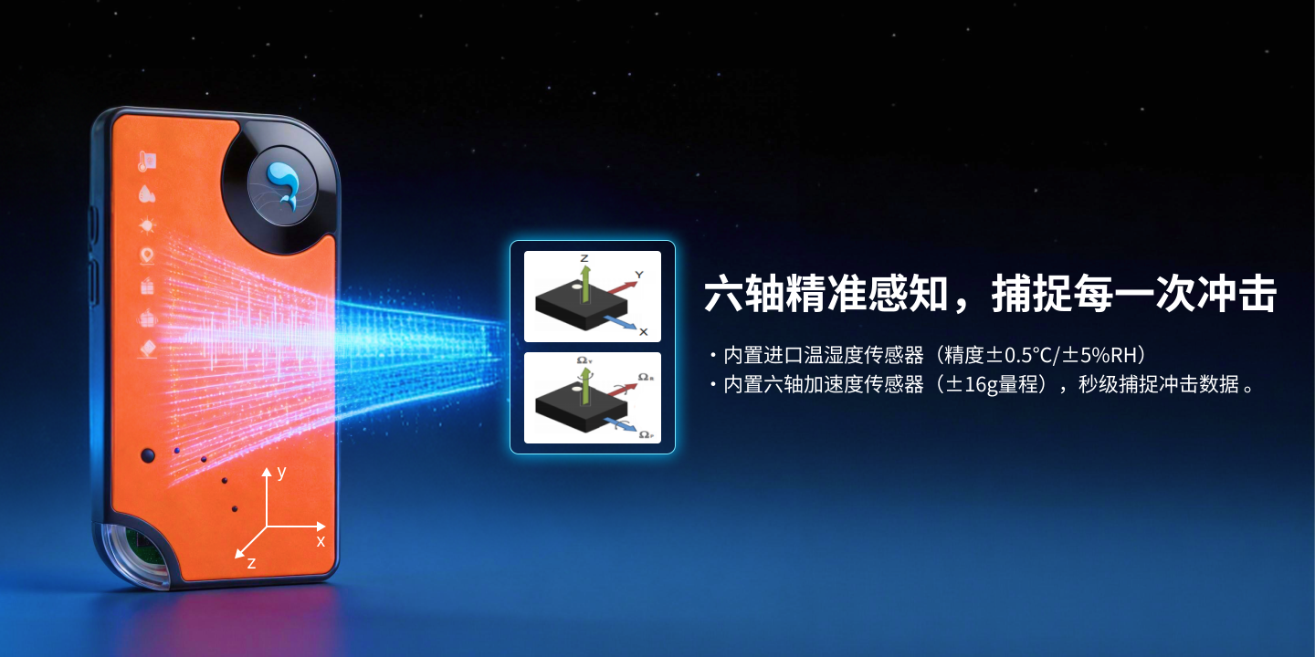 冲击记录仪&mdash;&mdash;标准版 P23-2IN1