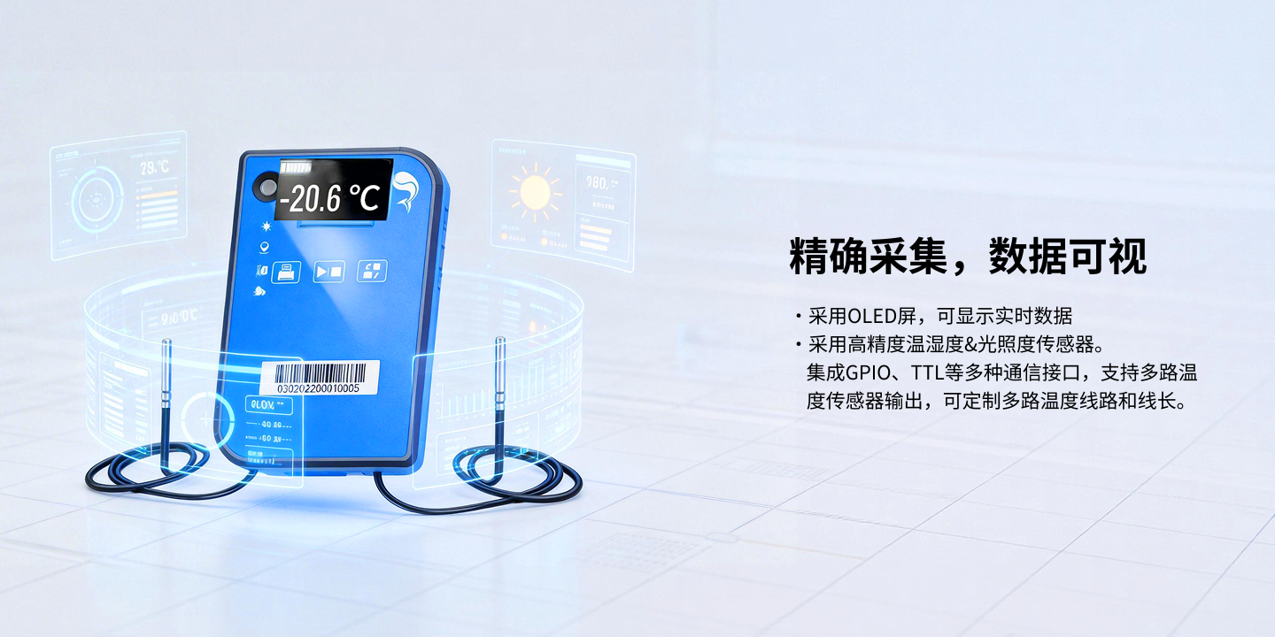 门店版多温区数据采集记录仪-三温版P3A-3BY3