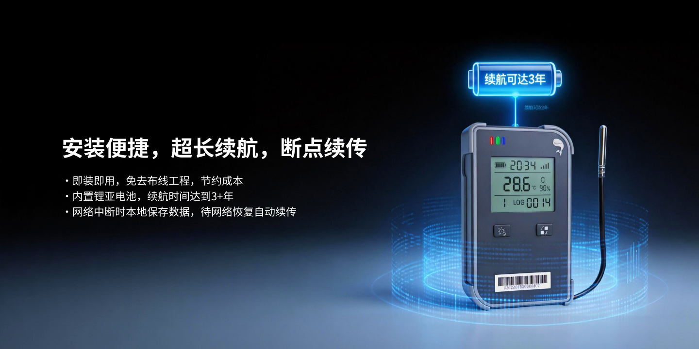 温度数据采集终端&mdash;&mdash;带屏版 T31-1OY1