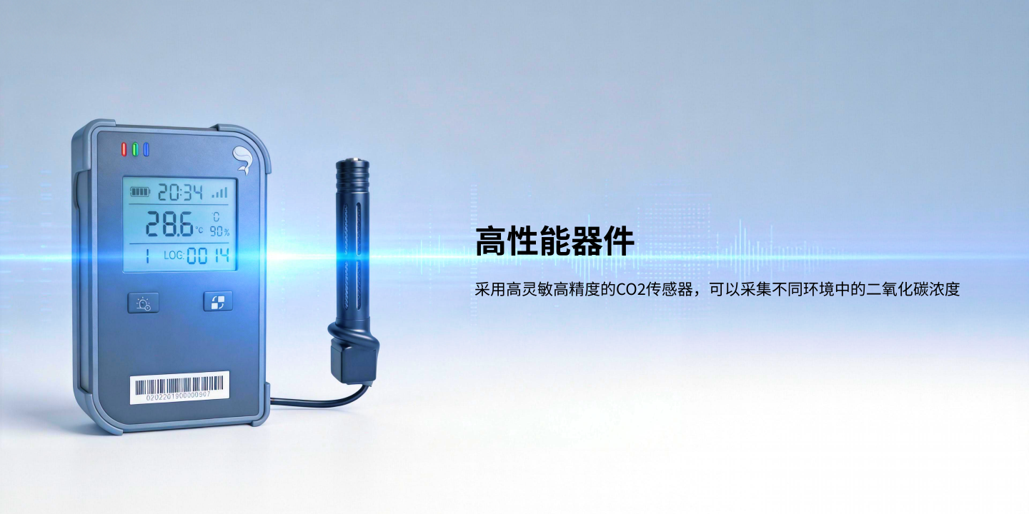 温度、湿度、二氧化碳三合一数据采集终端